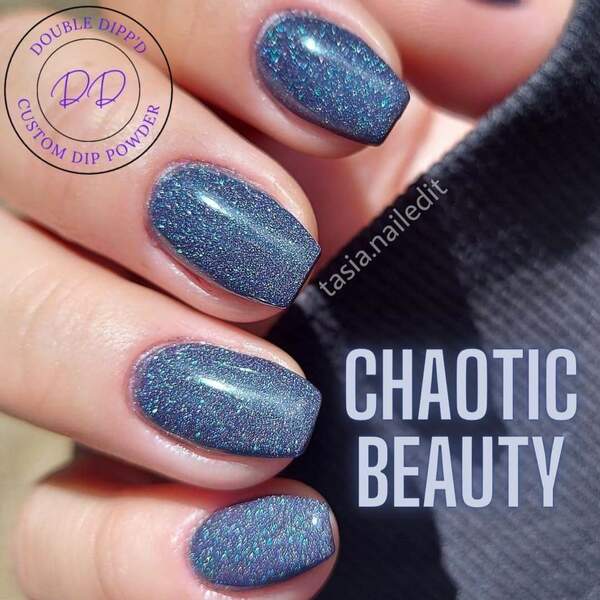 Nail polish swatch / manicure of shade Double Dipp'd Chaotic Beauty