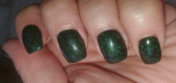 Nail polish swatch / manicure of shade Double Dipp'd Fantasia