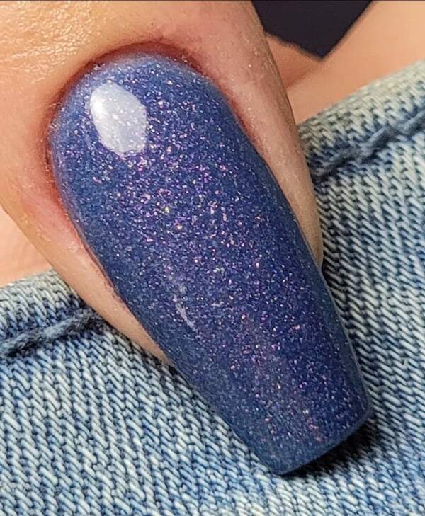Nail polish swatch / manicure of shade Double Dipp'd Tricked Ya!