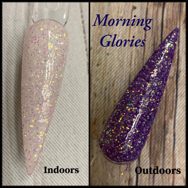 Nail polish swatch / manicure of shade Jewels Dips Morning Glories
