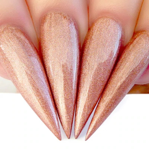 Nail polish swatch / manicure of shade Kiara Sky Copper Out