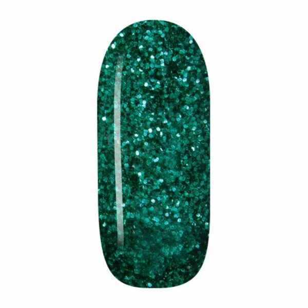 Nail polish swatch / manicure of shade Sparkle and Co. Teals Before Heels