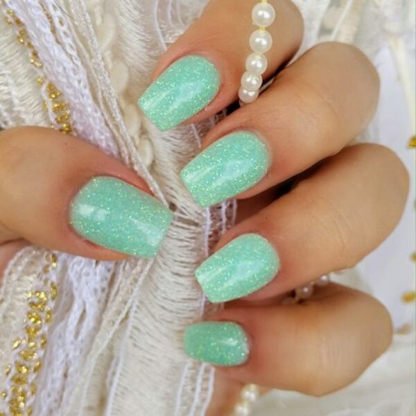 Nail polish swatch / manicure of shade Sparkle and Co. Spring Into Summer