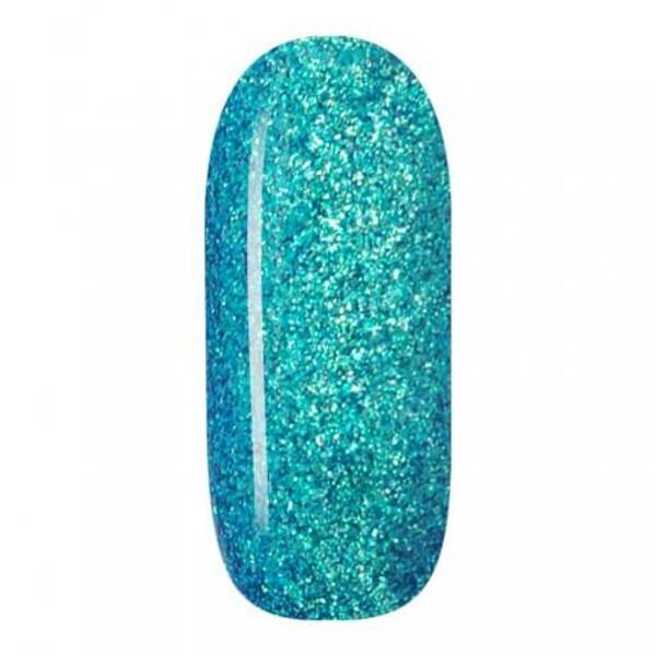 Nail polish swatch / manicure of shade Sparkle and Co. Swim Up Bar
