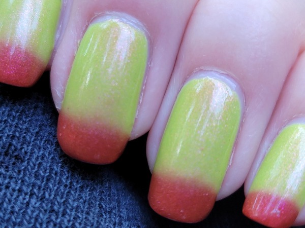 Nail polish swatch / manicure of shade Lucky 13 Lacquer Pie Is Home
