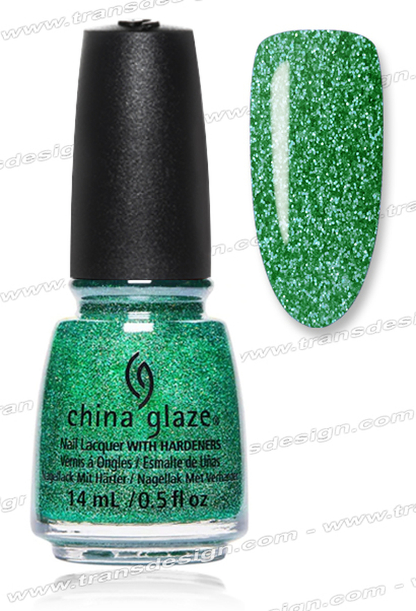 Nail polish swatch / manicure of shade China Glaze Free to be Sesame
