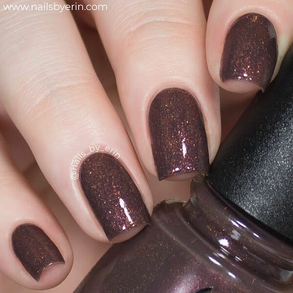 Nail polish swatch / manicure of shade China Glaze Send Hues