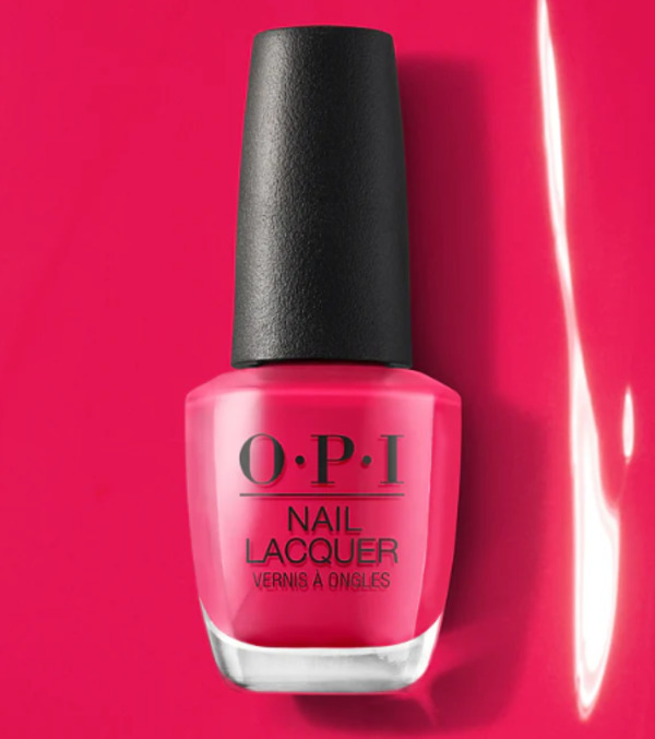 Nail polish swatch / manicure of shade OPI She's a Bad Muffuletta!