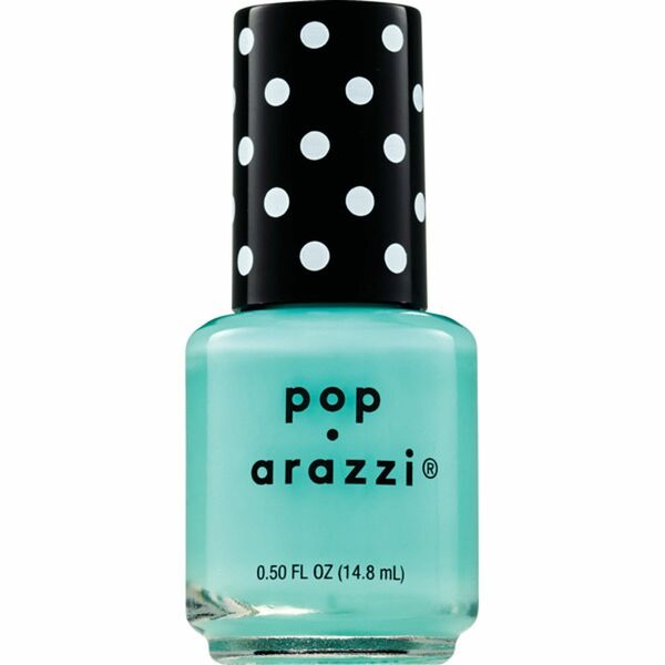 Nail polish swatch / manicure of shade Pop-arazzi Shell Me More