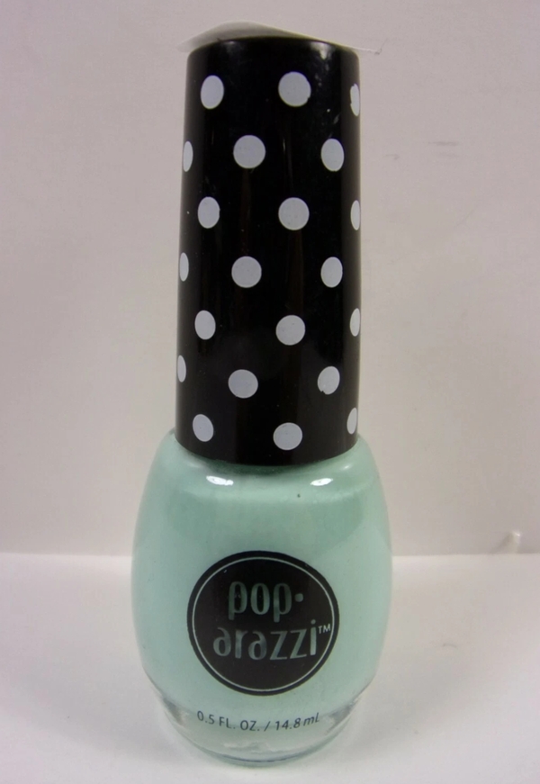Nail polish swatch / manicure of shade Pop-arazzi Shell Me More