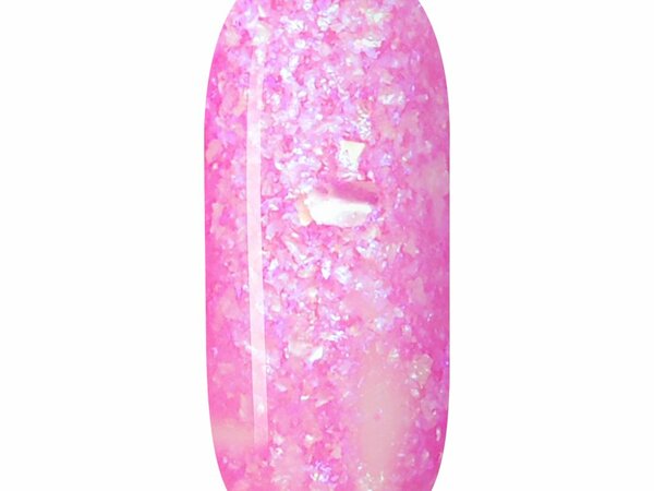 Nail polish swatch / manicure of shade Sparkle and Co. Crushed Pink Opal