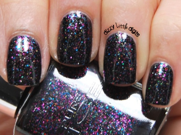 Nail polish swatch / manicure of shade Pure Ice Private Show