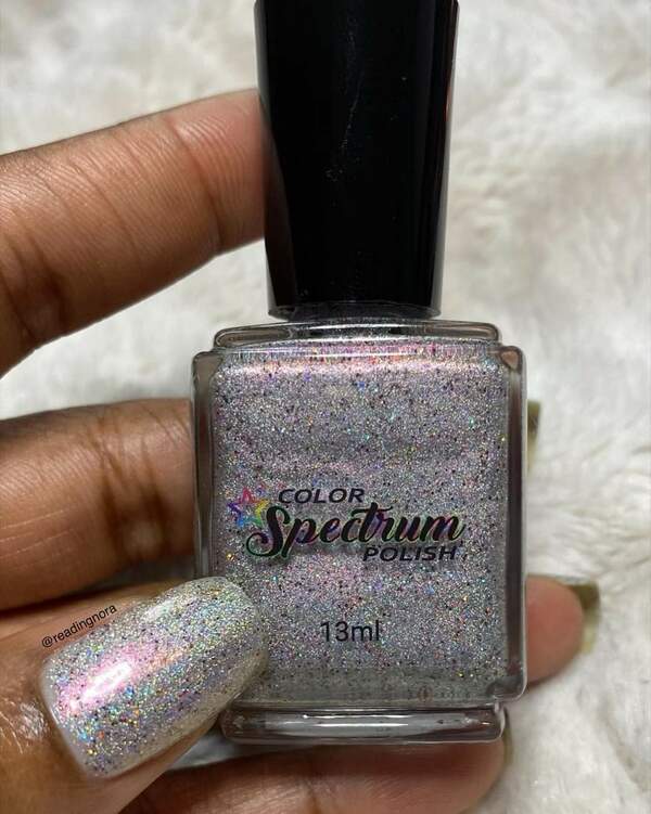 Nail polish swatch / manicure of shade Color Spectrum Polish A Touch of TLC