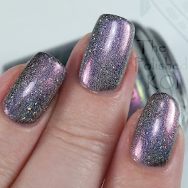 Nail polish swatch / manicure of shade Bee's Knees Lacquer The Ironteeth