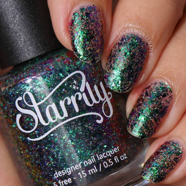 Nail polish swatch / manicure of shade Starrily Phobos