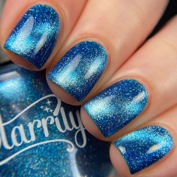 Nail polish swatch / manicure of shade Starrily Uranus