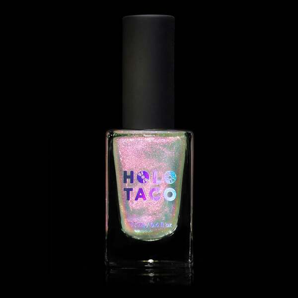 Nail polish swatch / manicure of shade Holo Taco Polar Princess