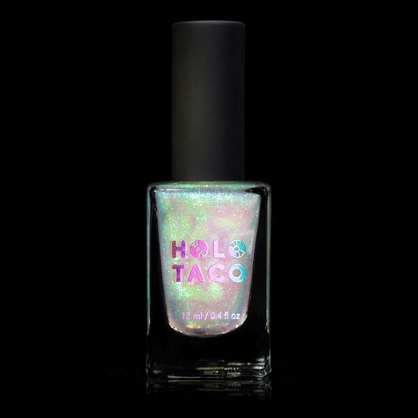 Nail polish swatch / manicure of shade Holo Taco Celestial Lights