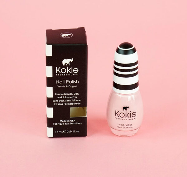 Nail polish swatch / manicure of shade Kokie Fresh Picked