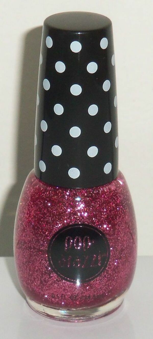Nail polish swatch / manicure of shade Pop-arazzi Pageant Girl