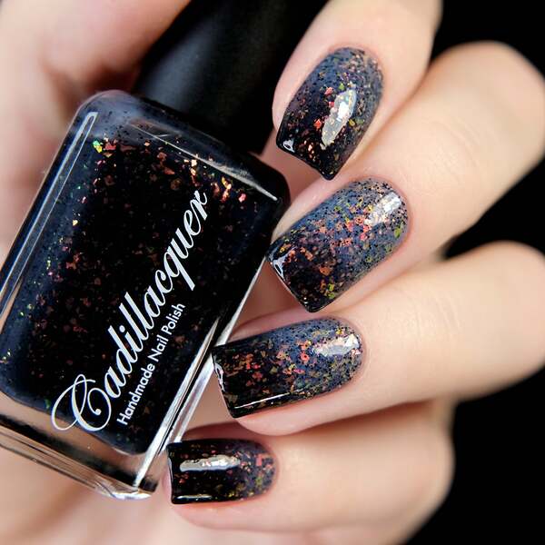 Nail polish swatch / manicure of shade Cadillacquer Umbra