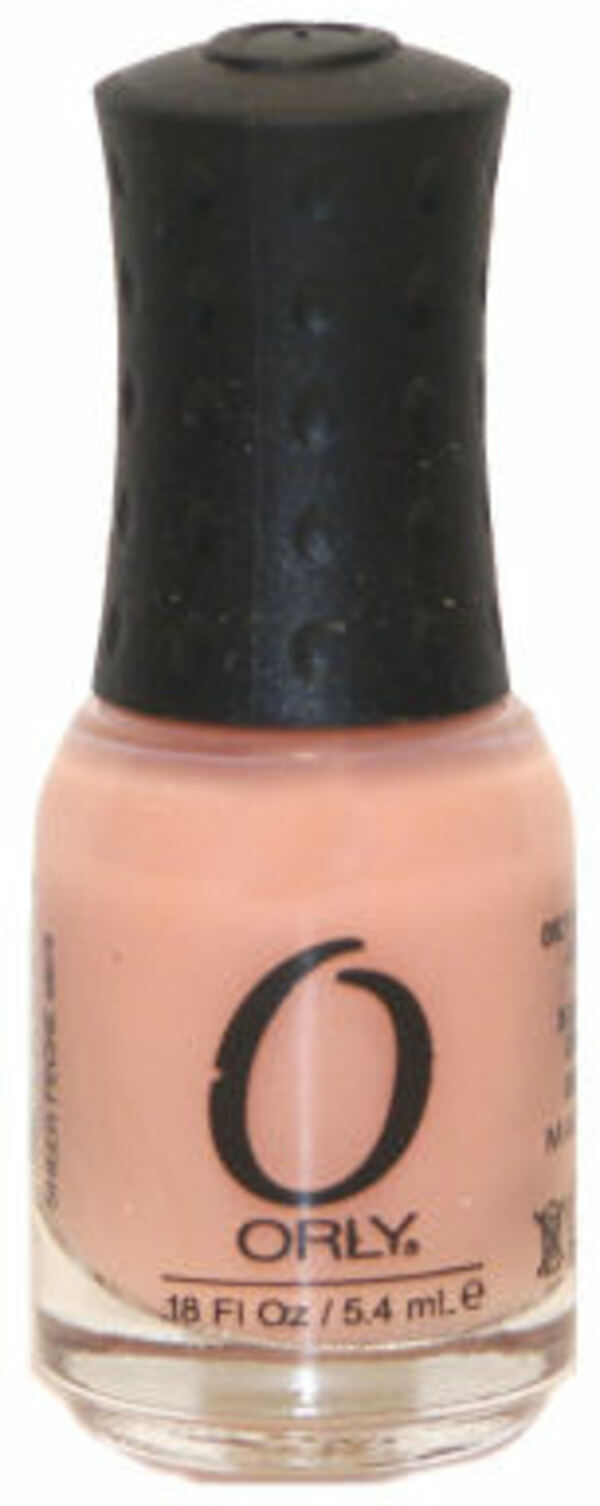 Nail polish swatch / manicure of shade Orly Sheer Peche
