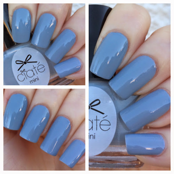 Nail polish swatch / manicure of shade Ciaté Chinchilla