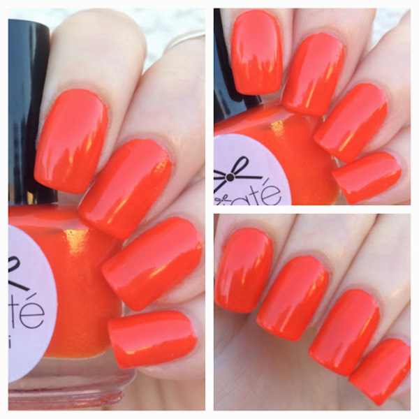 Nail polish swatch / manicure of shade Ciaté Hopscotch