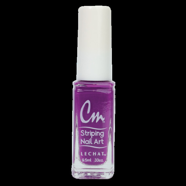 Nail polish swatch / manicure of shade CM Nail Art Dark Purple