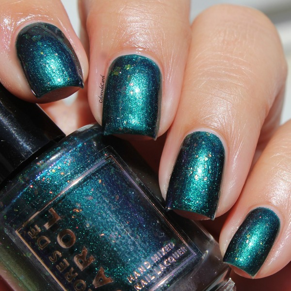Nail polish swatch / manicure of shade Colores de Carol Sleepy Hollow