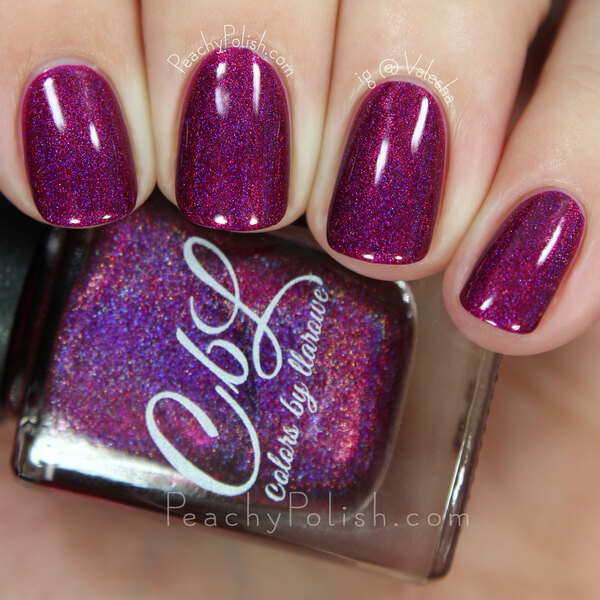 Nail polish swatch / manicure of shade Colors by Llarowe If You Dare