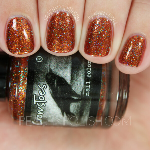 Nail polish swatch / manicure of shade CrowsToes Beyond Your Fears