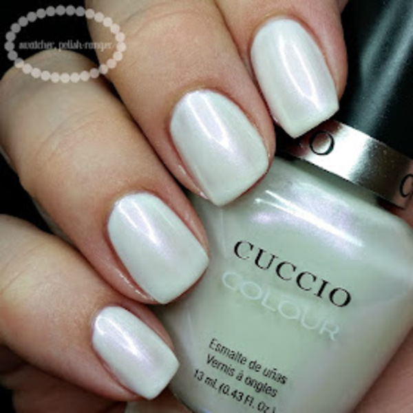 Nail polish swatch / manicure of shade Cuccio Fair Game