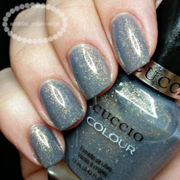 Nail polish swatch / manicure of shade Cuccio Grey's Anatomy