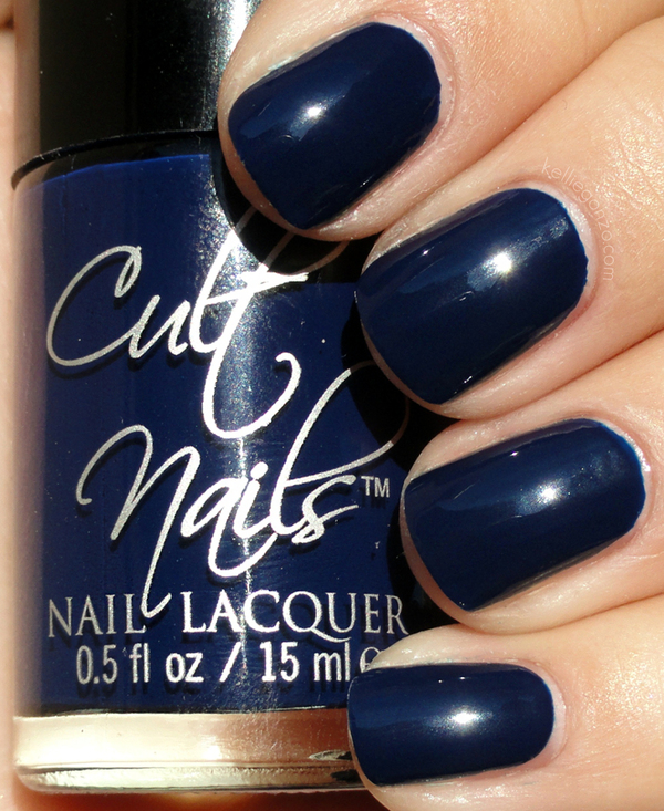 Nail polish swatch / manicure of shade Cult Nails Time Traveler