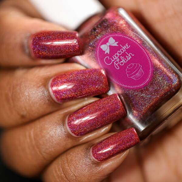 Nail polish swatch / manicure of shade Cupcake Polish Thankful