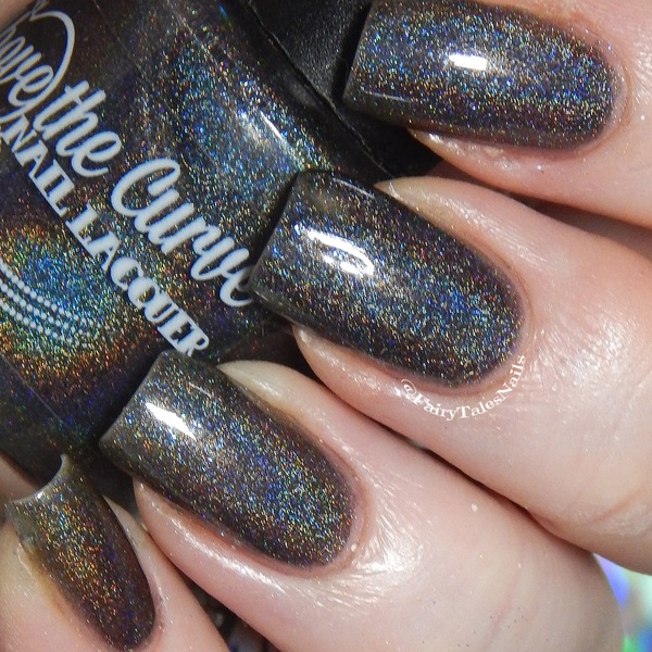 Nail polish swatch / manicure of shade Above the Curve Fallen Angel 2.0