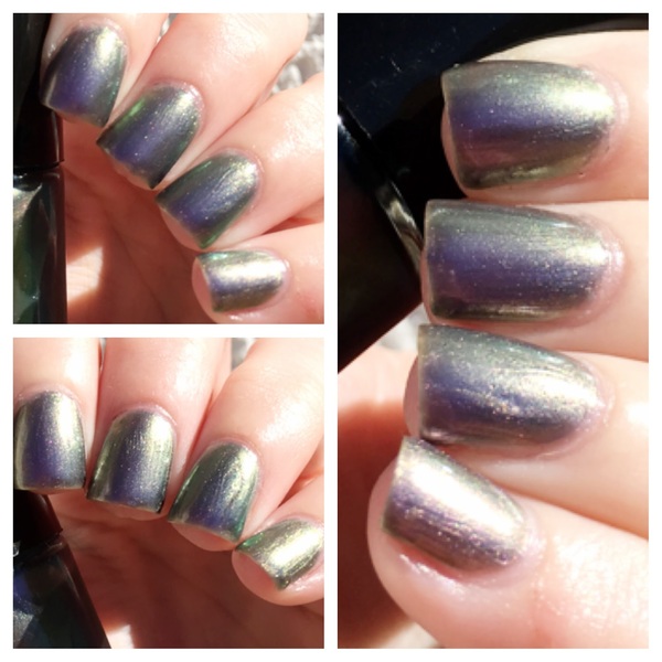 Nail polish swatch / manicure of shade Adesse Grand Central