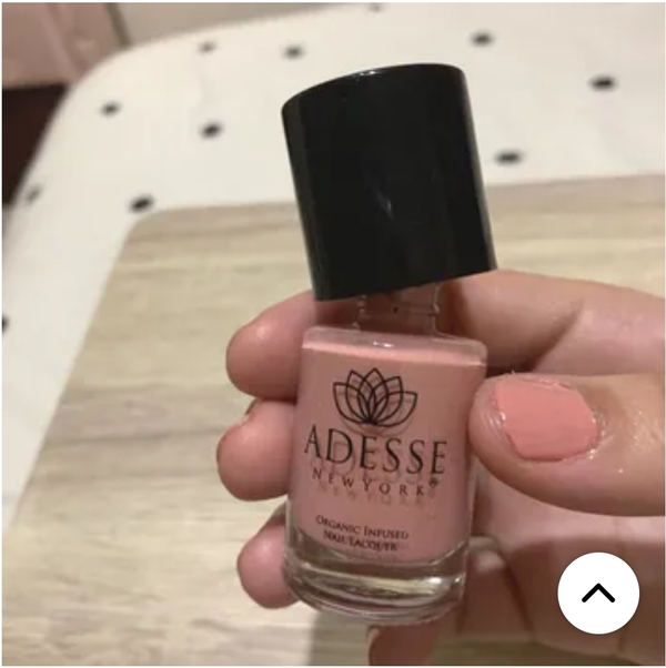 Nail polish swatch / manicure of shade Adesse New York Pink