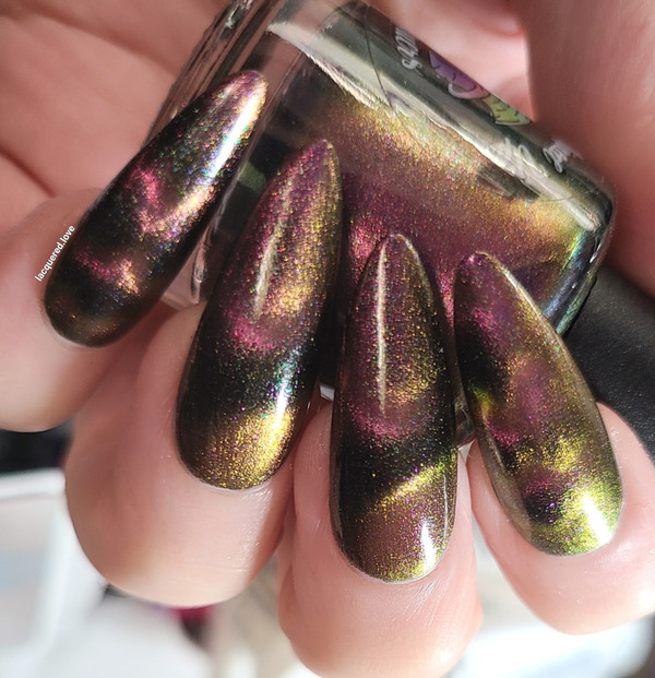 Nail polish swatch / manicure of shade All Mixed Up Magical AF