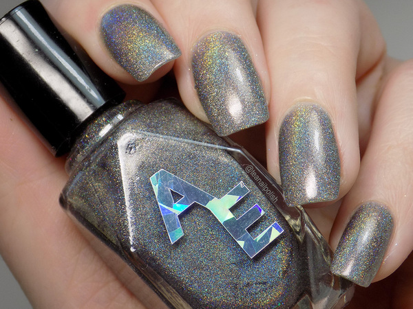 Nail polish swatch / manicure of shade Alter Ego Nail Enamel Get The Snow Off The Road