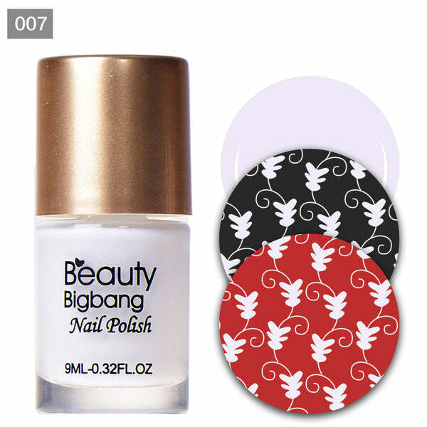 Nail polish swatch / manicure of shade BeautyBigBang White