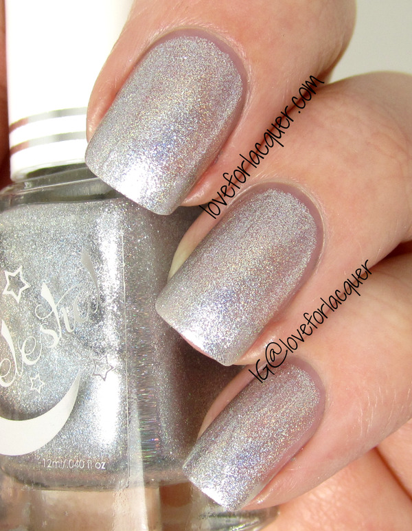 Nail polish swatch / manicure of shade Celestial Cosmetics Opie