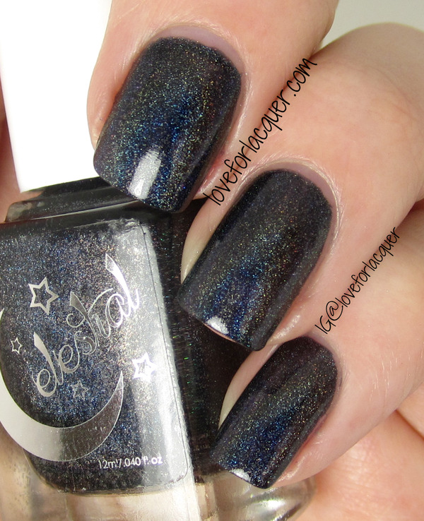Nail polish swatch / manicure of shade Celestial Cosmetics Reaper Crew