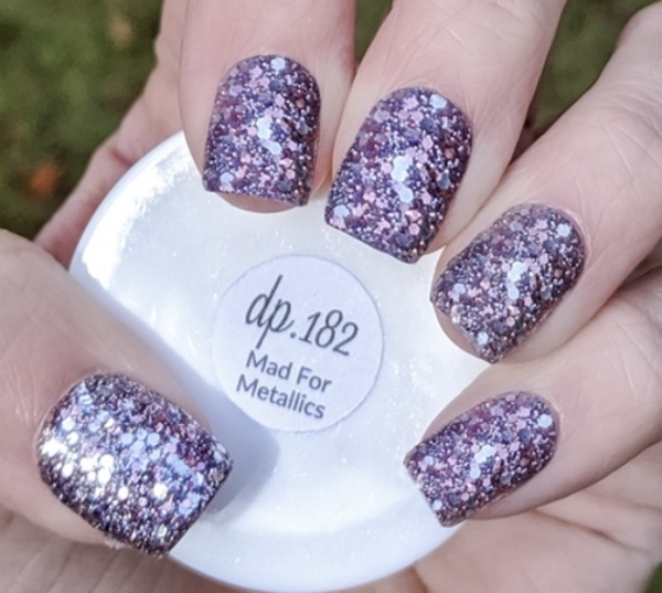 Nail polish swatch / manicure of shade Sparkle and Co. Mad for Metallics