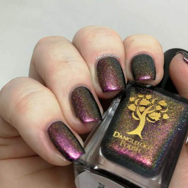 Nail polish swatch / manicure of shade Danglefoot Nail Polish Get Out Of Jail Free