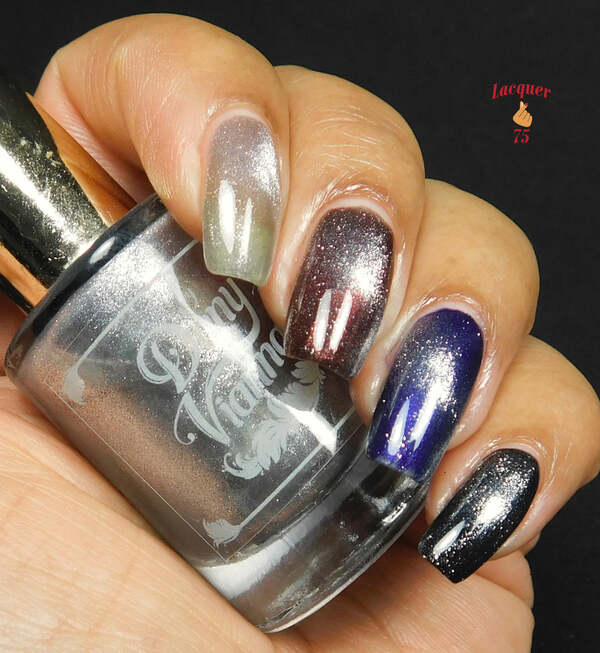 Nail polish swatch / manicure of shade By Dany Vianna Comet Tail