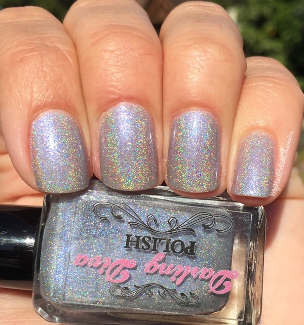 Nail polish swatch / manicure of shade Darling Diva Smells Like Old Lady Pants