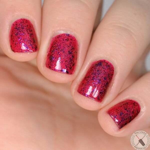 Nail polish swatch / manicure of shade Darling Diva Andromeda