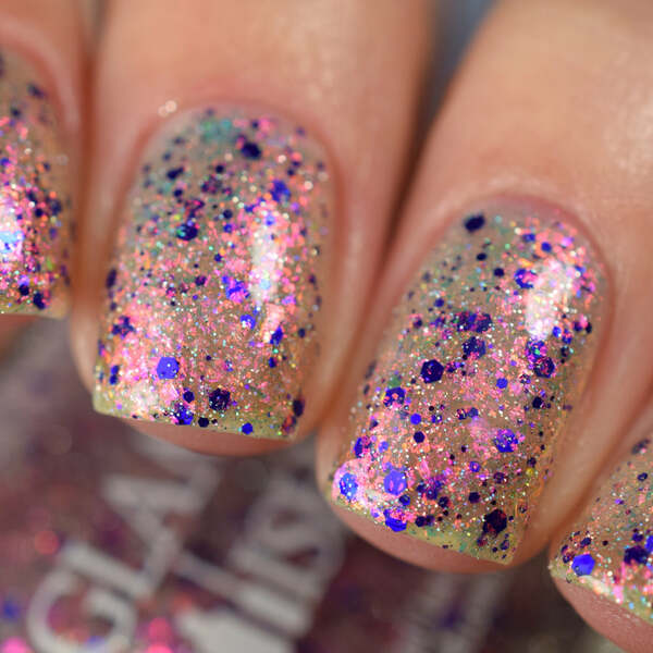 Nail polish swatch / manicure of shade Glam Polish The Weather Outside Is Frightful